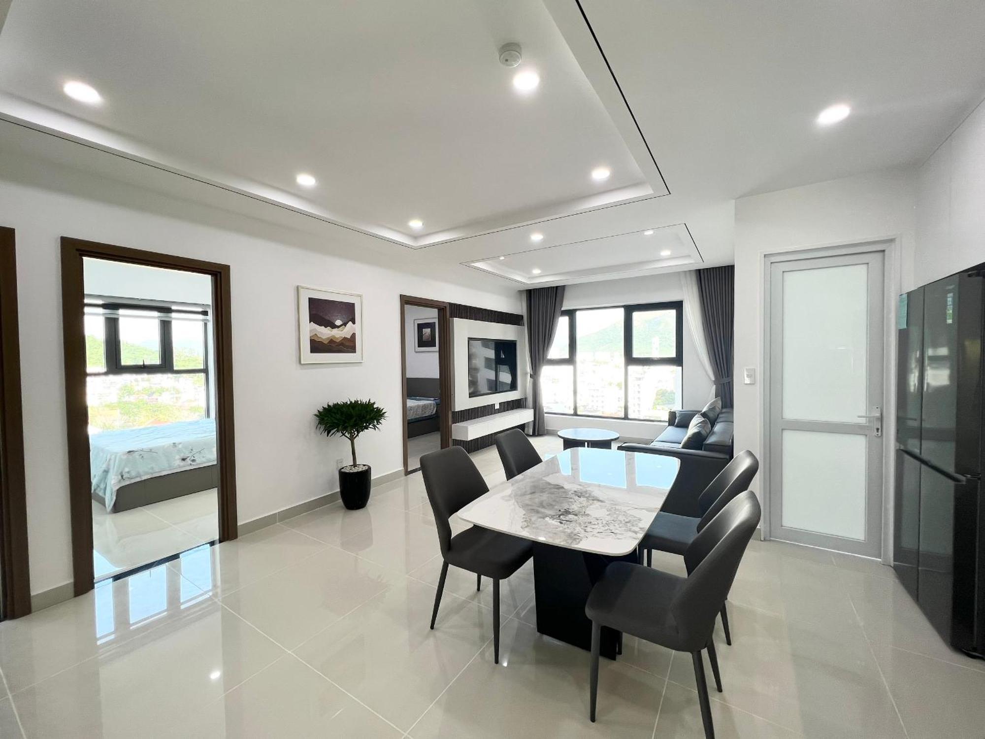Apartamento Muong Thanh Oceanus Nha Trang Exterior foto